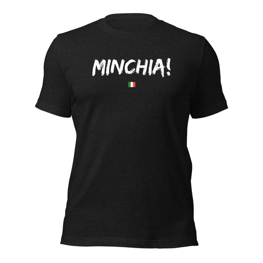 Minchia Italian word t-shirt Italy attire