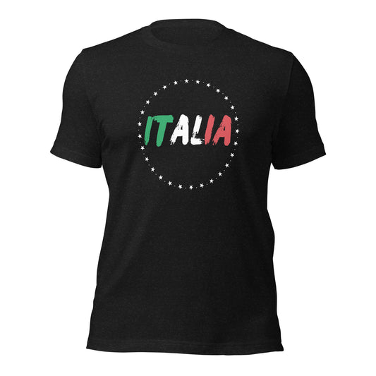 Italia with stars - Unisex t-shirt